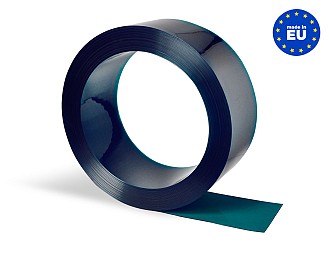 Rollo Lama PVC Flexible (50 metros lineales) 200x2mm Color Transparente Verde