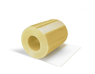 Rollo PVC Flexible (20 metros lineales) 1000x5mm Normal Transparente Azulado