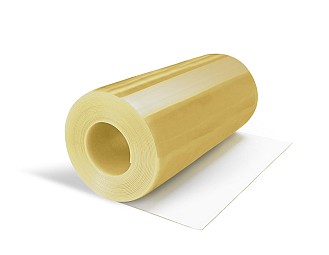 Rollo PVC Flexible (20 metros lineales) 1000x5mm Normal Transparente Azulado