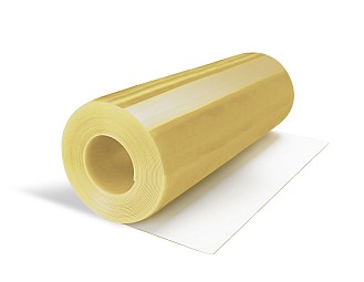 Rollo PVC Flexible (20 metros lineales) 1000x5mm Normal Transparente Azulado